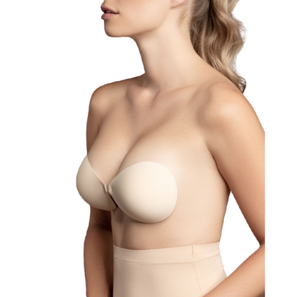 BYE-BRA - BLACK INVISIBLE BRA CUP A