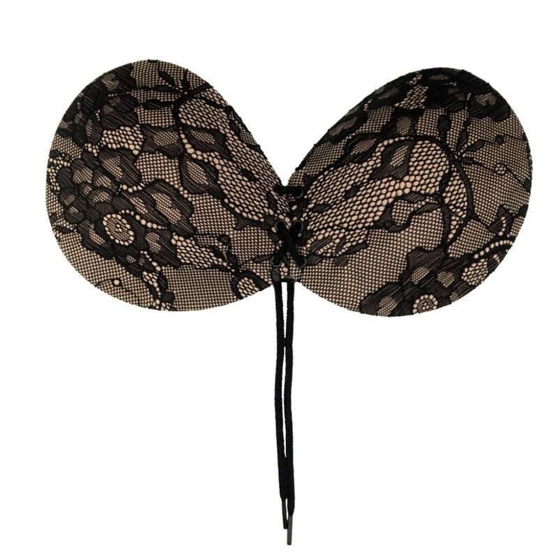 BYE-BRA - A-CUP INTERLOCKING &amp; EMBROIDERED ADHESIVE BRA