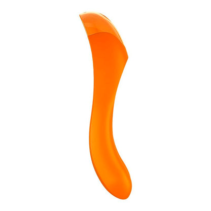 SATISFYER - CANDY CANE ORANGE FINGER VIBRATOR