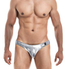 CUT4MEN - SILVER LOW CUT BRIEF XL