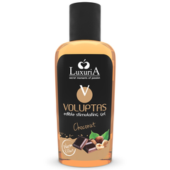 INTIMATELINE LUXURIA - VOLUPTAS EDIBLE MASSAGE GEL WITH HEAT EFFECT - CHOCONUT 100 ML