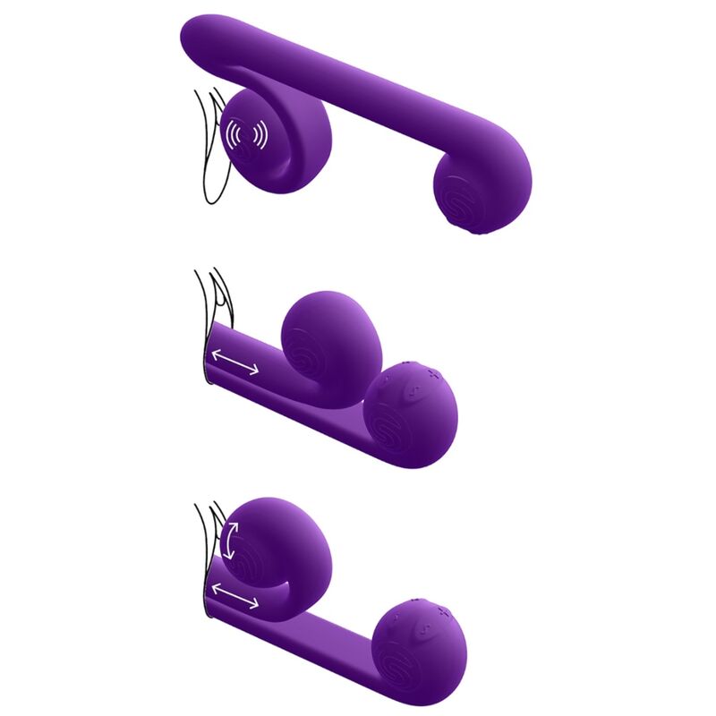 SNAIL VIBE - LILAC MULTI-ACTION VIBRATOR