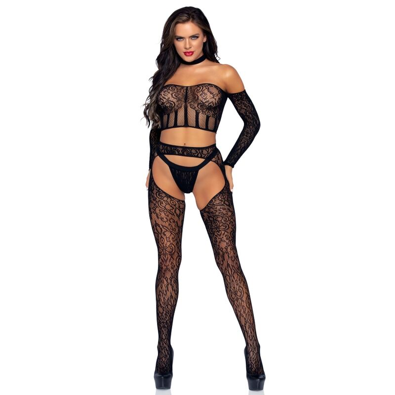 LEG AVENUE - ONE SIZE THREE PIECE SET