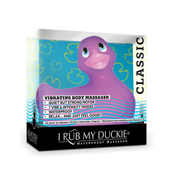 BIG TEASE TOYS - I RUB MY DUCKIE CLASSIC DUCK VIBRATOR LILAC