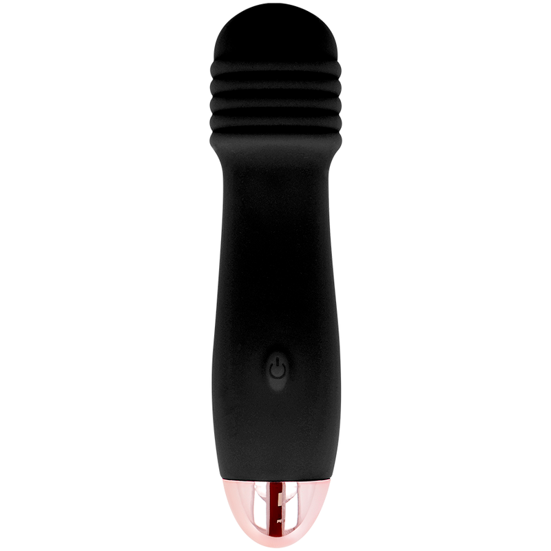 DOLCE VITA - TRES BLACK 7 SPEEDS RECHARGEABLE VIBRATOR