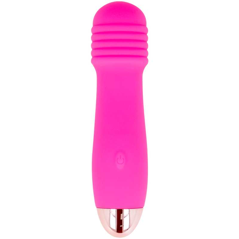 DOLCE VITA - THREE PINK 7 SPEEDS RECHARGEABLE VIBRATOR