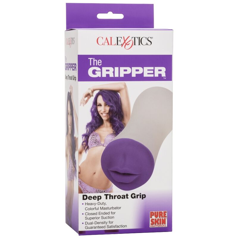 CALEXOTICS - DEEP THROAT GRIP MASTURBADOR BOCA