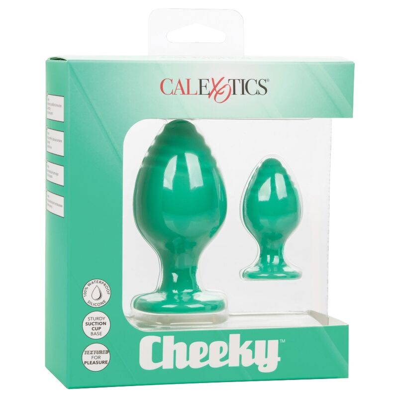 CALEXOTICS - CHEEKY ANAL PLUGS GREEN