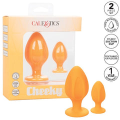 CALEXOTICS - CHEEKY ORANGE ANAL PLUGS