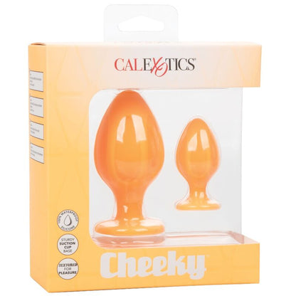 CALEXOTICS - CHEEKY ORANGE ANAL PLUGS