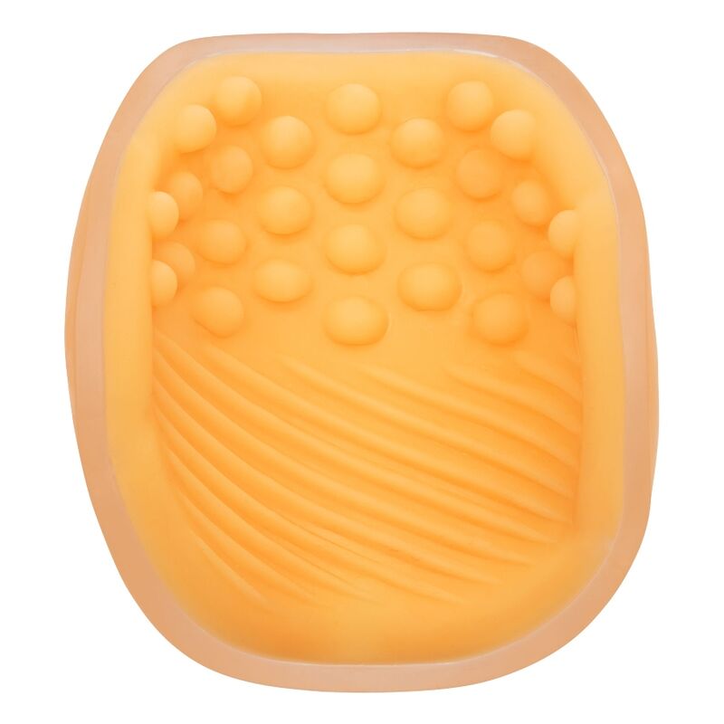 CALEXOTICS - BEADED GRIP ORANGE TEXTURED MASTURBATOR