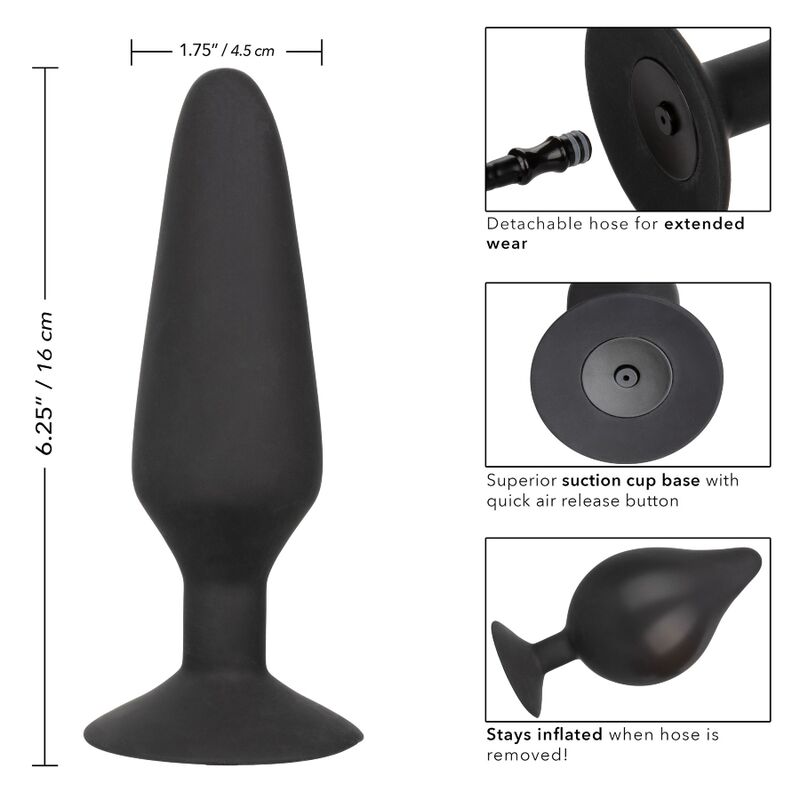 CALEXOTICS - XL SILICONE INFLATABLE PLUG