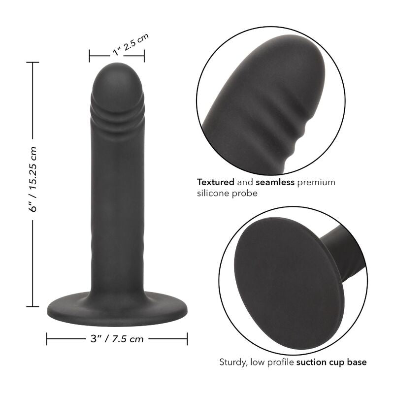 CALEXOTICS - BOUNDLESS DILDO 15.25 CM COMPATIBLE WITH HARNESS