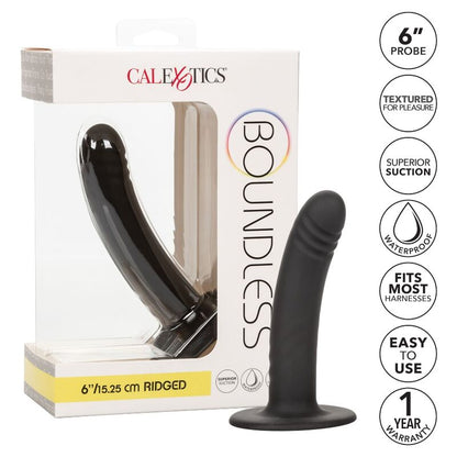 CALEXOTICS - BOUNDLESS DILDO 15.25 CM COMPATIBLE WITH HARNESS