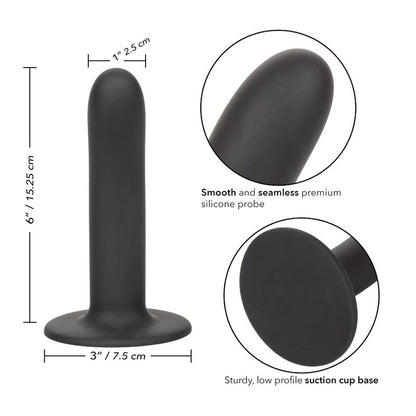 CALEXOTICS - BOUNDLESS SMOOTH DILDO 15.25 CM COMPATIBLE WITH HARNESS