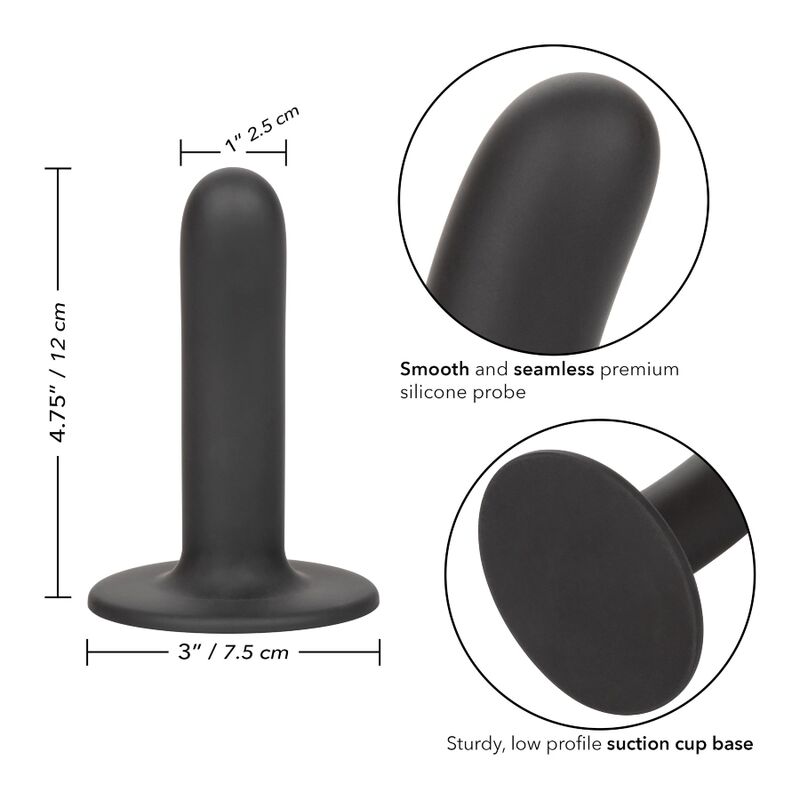 CALEXOTICS - BOUNDLESS SMOOTH DILDO 12 CM COMPATIBLE WITH HARNESS