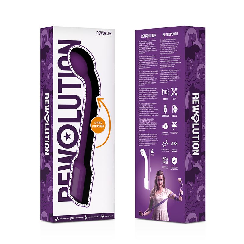 REWOLUTION - REWOFLEX FLEXIBLE G-SPOT VIBRATOR STIMULATOR