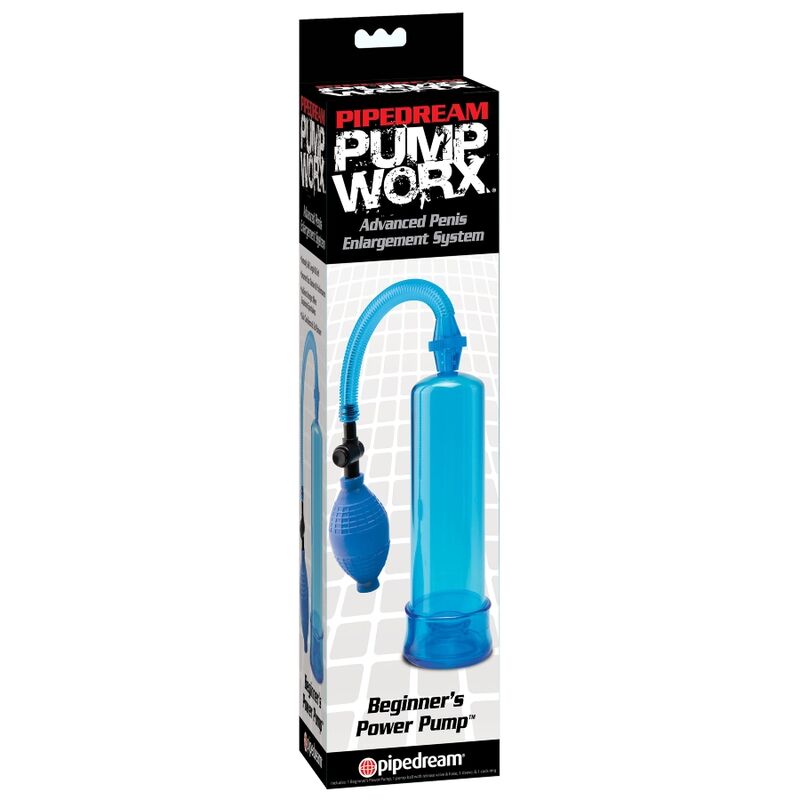 PUMP WORX - BEGINNER ERECTION PUMP BLUE 