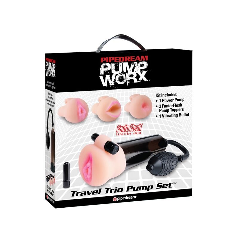 PUMP WORX SUCTION PUMP WITH MASTURBATOR 