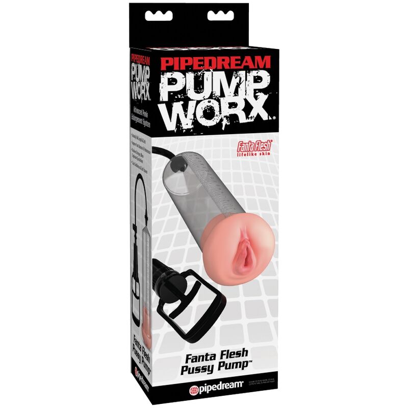 PUMP WORX ERECTION PUMP WITH VAGINA 