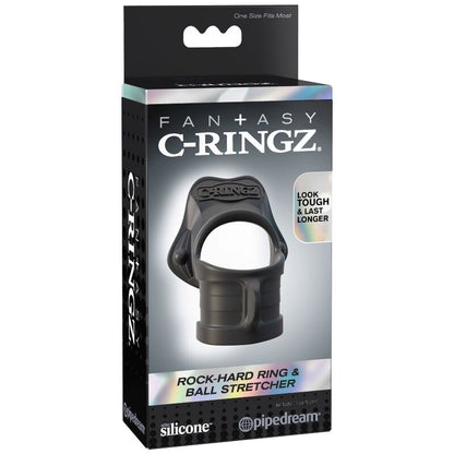 FANTASY C-RINGZ - ROCK HARD RING &amp; ANTI RETRACTION TESTICLES