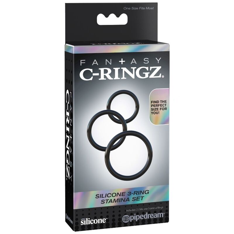 FANTASY C-RINGZ - STAMINA SILICONE RINGS SET