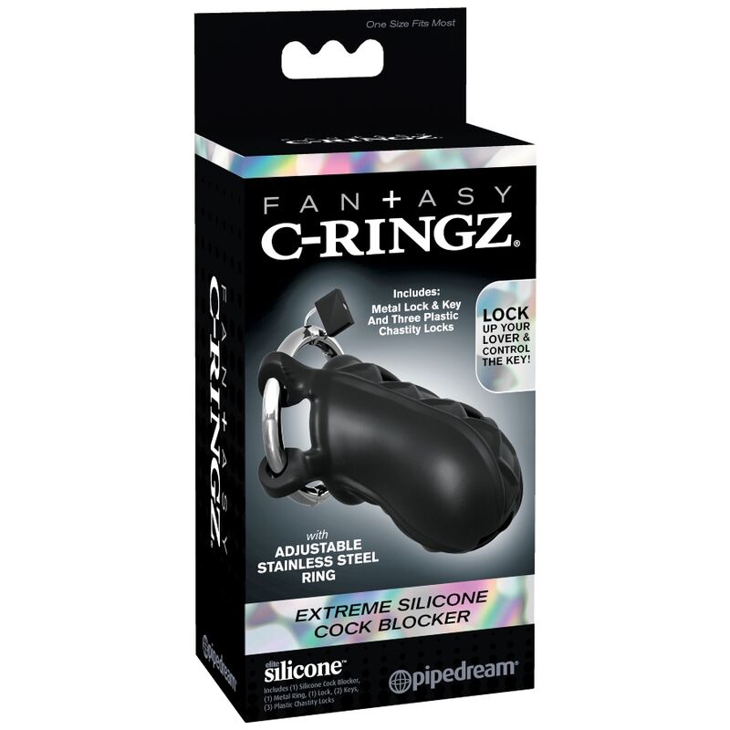 FANTASY C-RINGZ - SENSUAL SILICONE PENIS CAGE