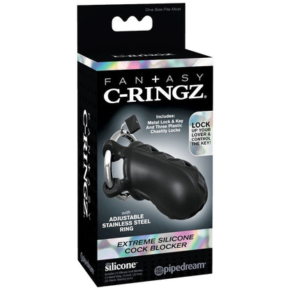 FANTASY C-RINGZ - SENSUAL SILICONE PENIS CAGE