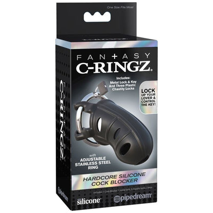 FANTASY C-RINGZ - EXTREME SILICONE PENIS CAGE