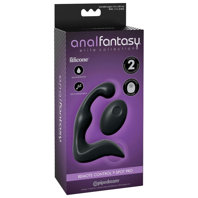 ANAL FANTASY ELITE COLLECTION - MASAJEADOR PROSTATICO PRO REMOTO