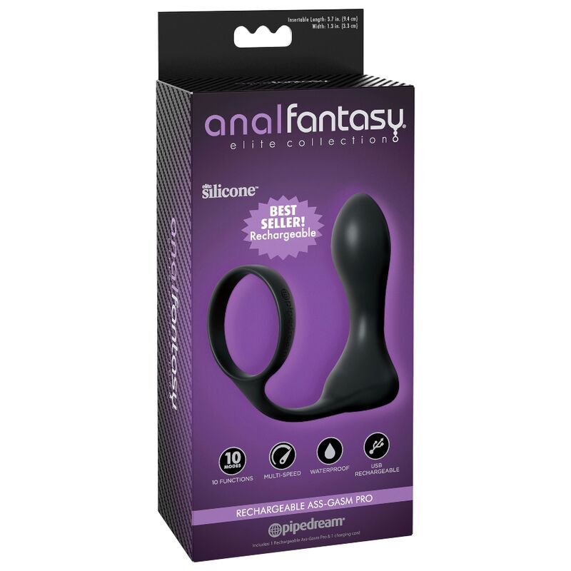 ANAL FANTASY ELITE COLLECTION - ASS-GASM PRO RECHARGEABLE