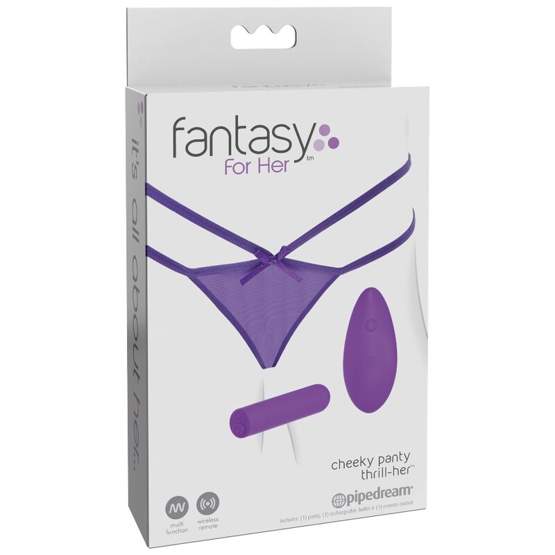 FANTASY FOR HER - VIBRATING CHEEKY PANTY