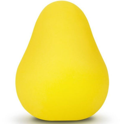 G-VIBE - YELLOW REUSABLE TEXTURED MASTURBATOR EGG