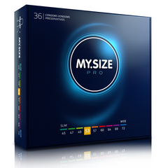 MY SIZE - PRO CONDOMS 53 MM 36 UNITS