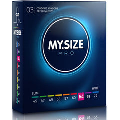 MY SIZE - PRO CONDOMS 64 MM 3 UNITS