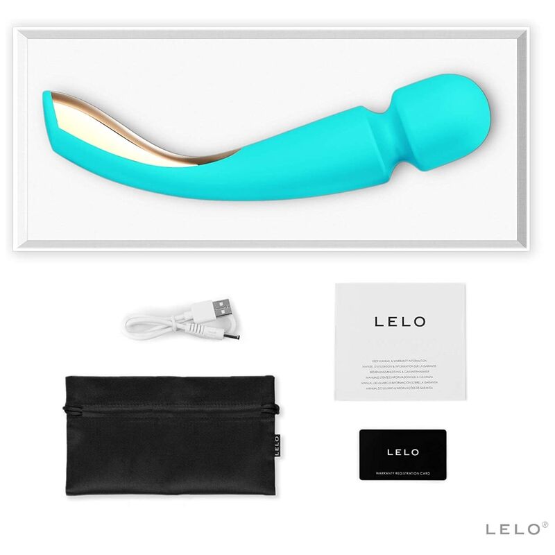 LELO - SMART MEDIUM WAND 2 MASSAGER AQUA GREEN