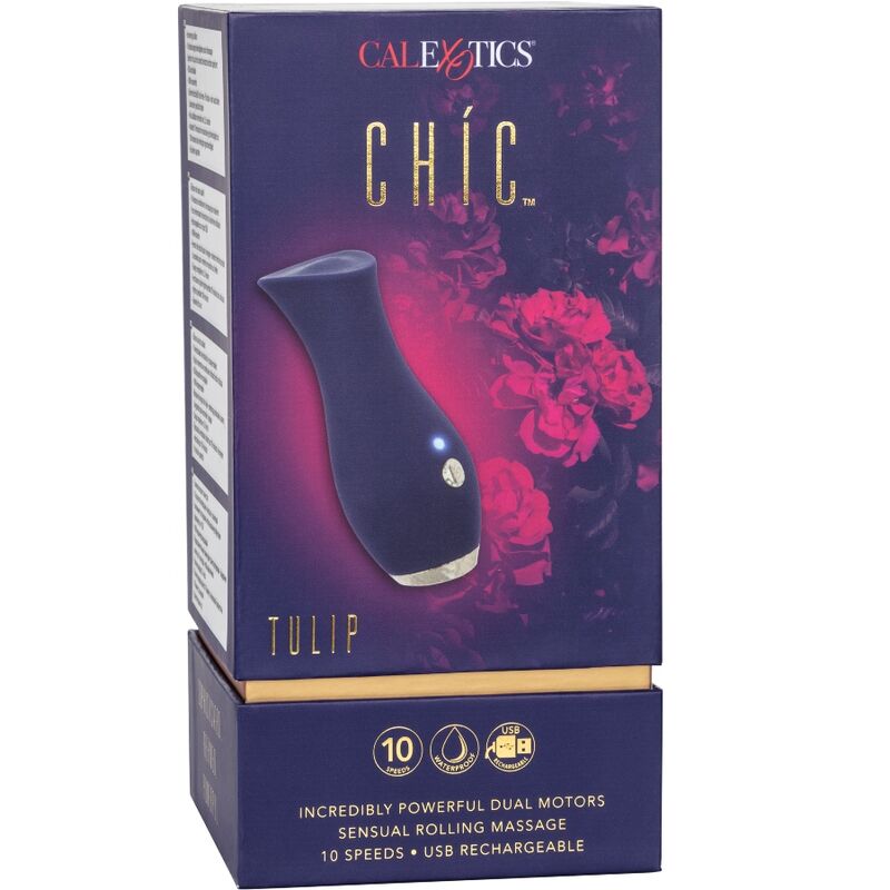 CALEXOTICS - CHIC TULIP BLUE MASSAGER