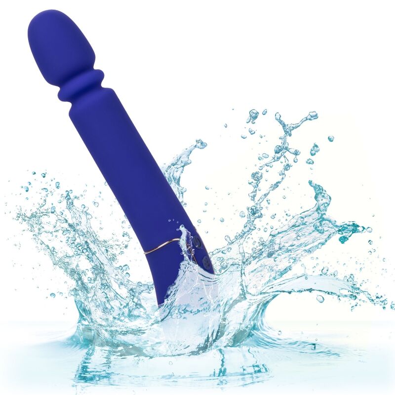 CALEXOTICS - SHAMELESS SLIM THUMPER MASSAGER BLUE