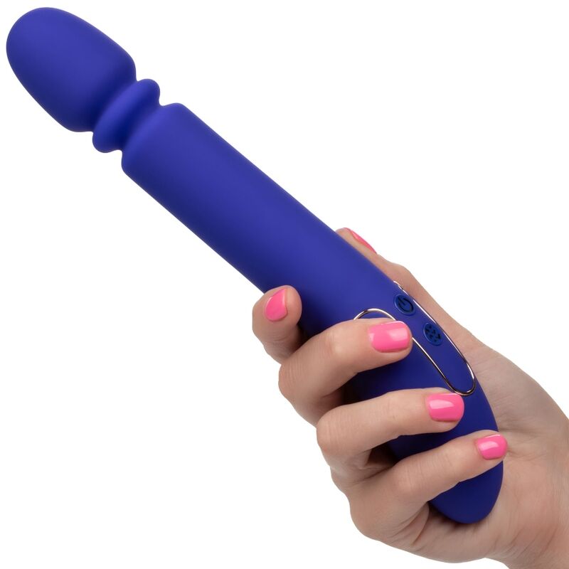 CALEXOTICS - SHAMELESS SLIM THUMPER MASSAGER BLUE