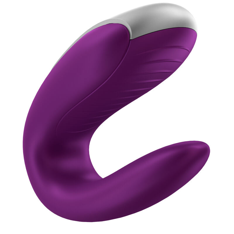 SATISFYER - DOUBLE FUN PARTNER VIBRADOR LILA