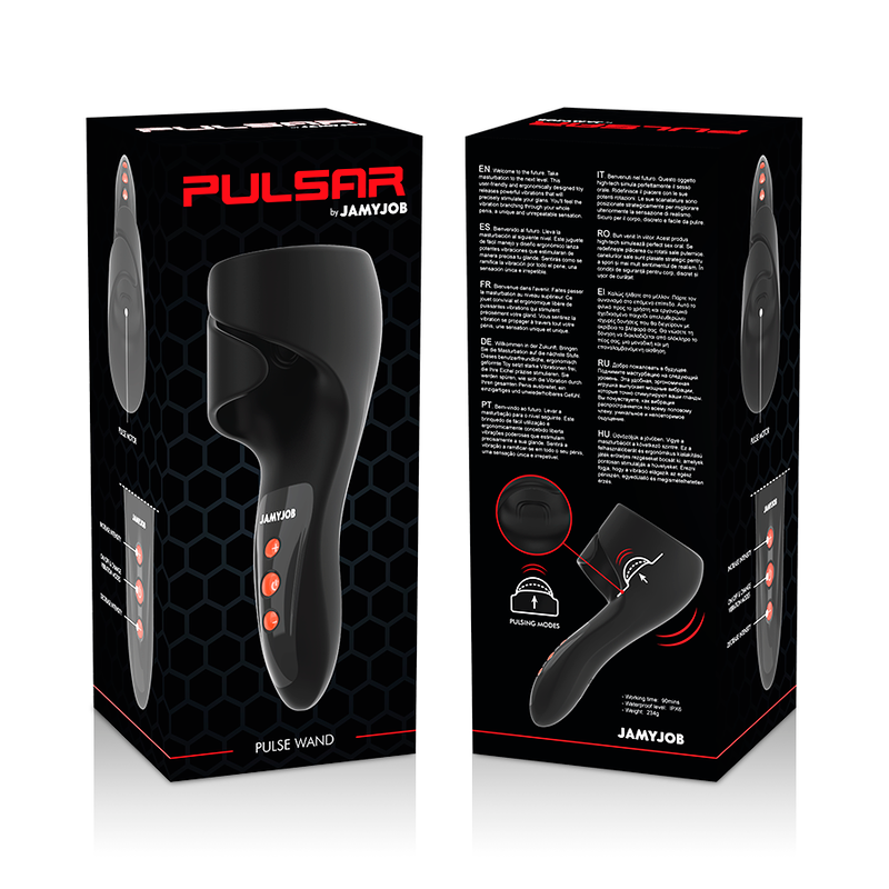 JAMYJOB - PULSAR MASTURBATOR WITH VIBRATION AND PULSATION MODES