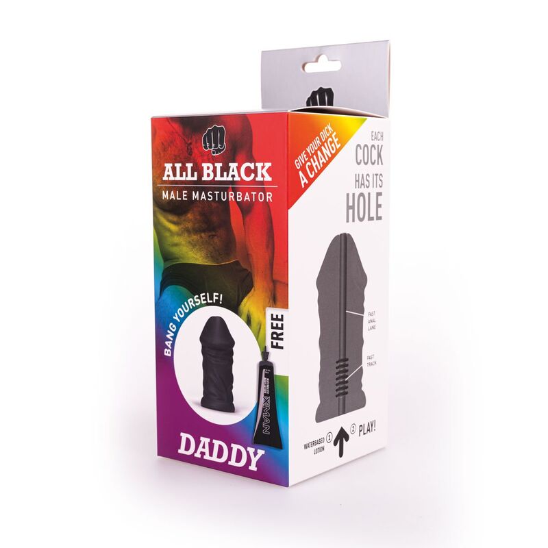 ALL BLACK - DADDY MASTURBATOR