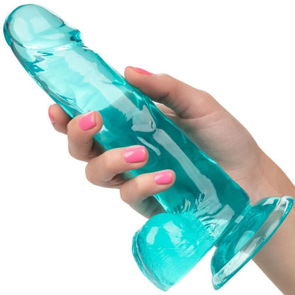 CALEXOTICS - QUEEN SIZE BLUE DILDO 15.3 CM