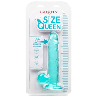 CALEXOTICS - QUEEN SIZE BLUE DILDO 15.3 CM