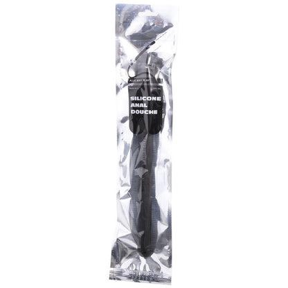 ALL BLACK - MEGA RIPPLE SILICONE ANAL SHOWER 28.5 CM