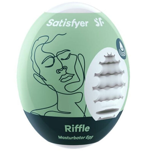 SATISFYER - RIFFLE MASTUBATOR EGG