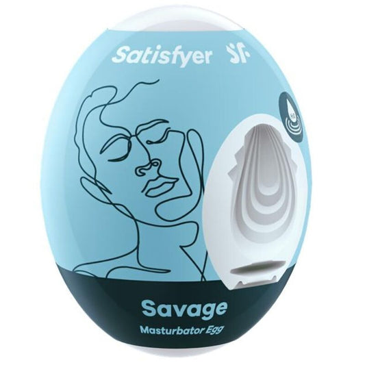 SATISFYER - SAVAGE EGG MASTURBATOR