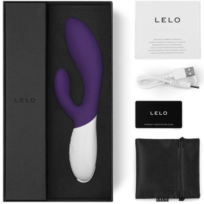 LELO - INA WAVE 2 LUXURY VIBRATOR SPECIAL MOVEMENT LILAC