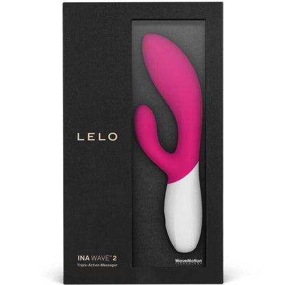 LELO - INA WAVE 2 LUXURY VIBRATOR SPECIAL MOVEMENT FUCHSIA