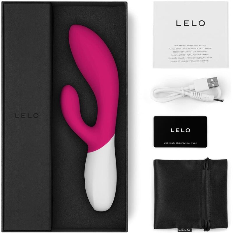 LELO - INA WAVE 2 LUXURY VIBRATOR SPECIAL MOVEMENT FUCHSIA